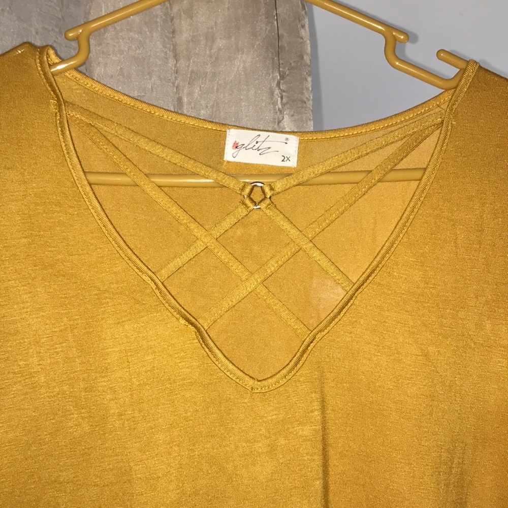 Mustard shirt
